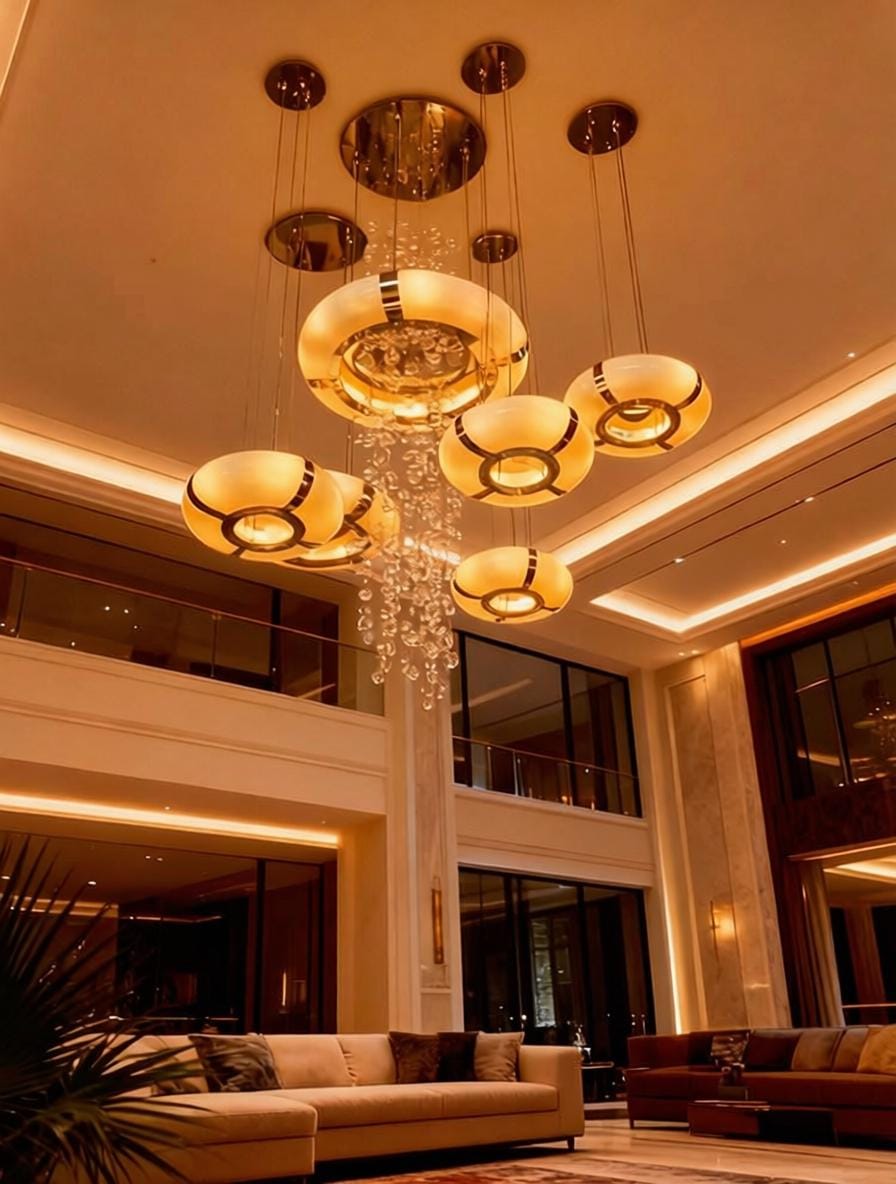Esteron I Cluster Chandelier - Detail View #4 | HomeCartel