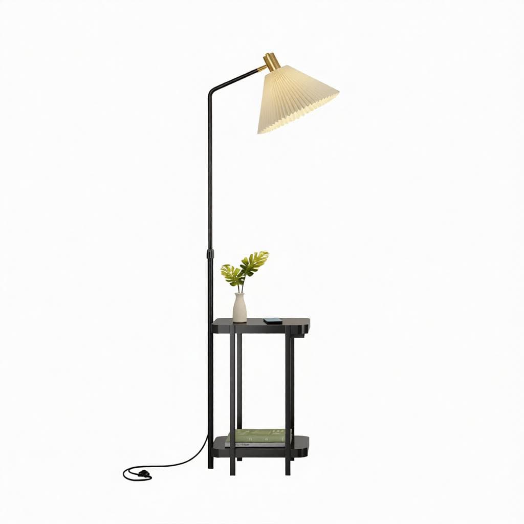 Jorevia | Integrated Shelf Floor Lamp - Detail View #8 | HomeCartel