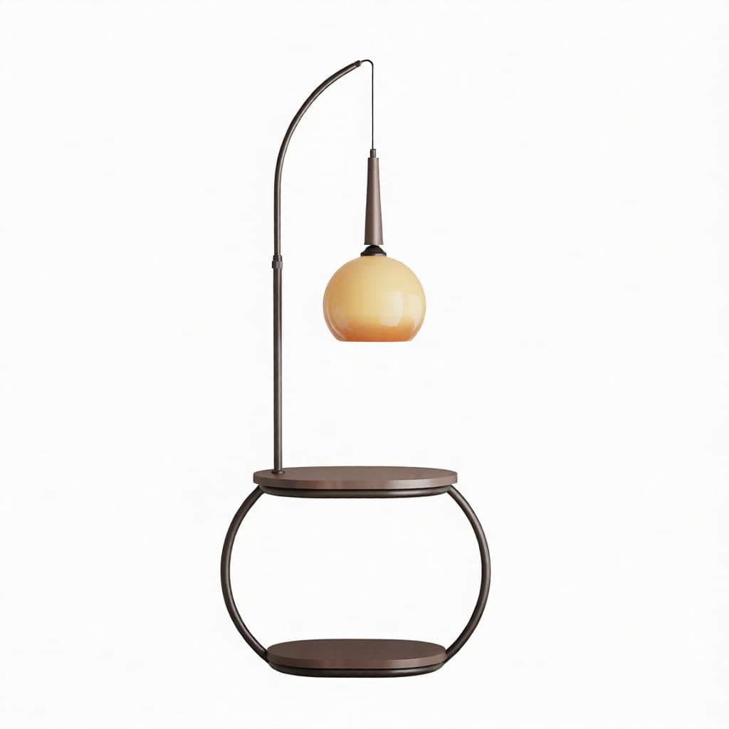 Palthra | Integrated Shelf Floor Lamp - Modern Floor Lamp | HomeCartel Philippines
