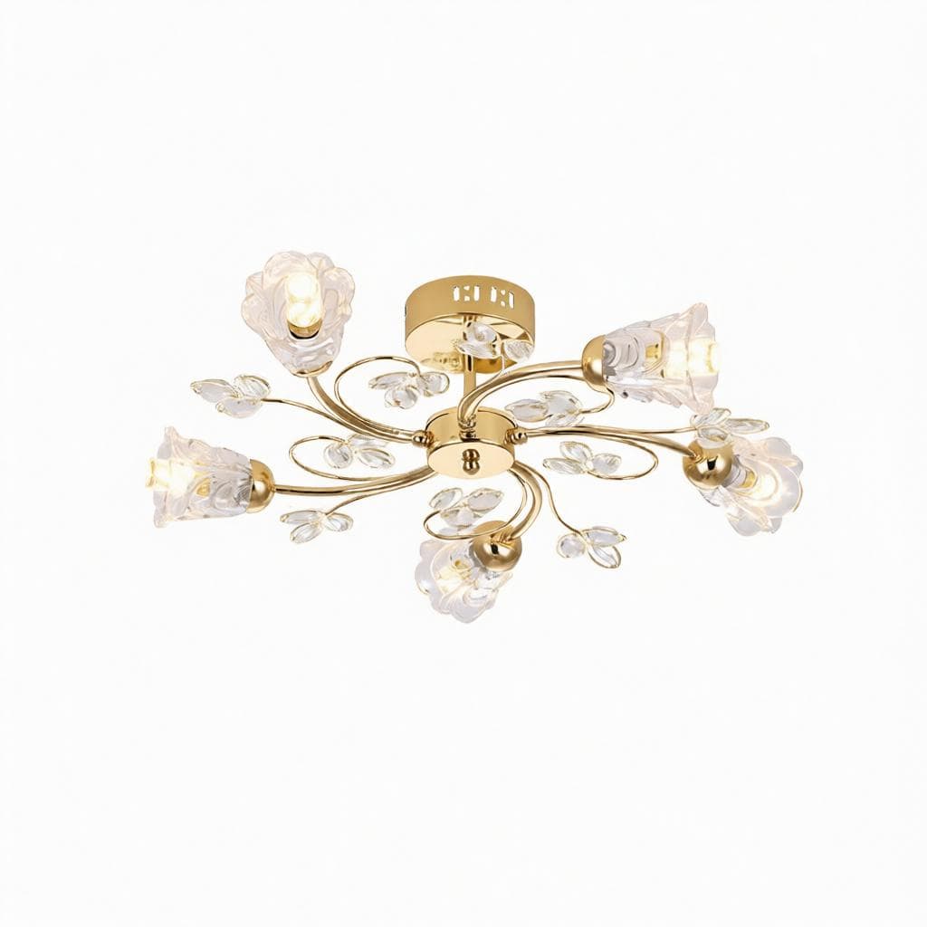 Sylraen | Semi Flush Mounted Light - Detail View #5 | HomeCartel