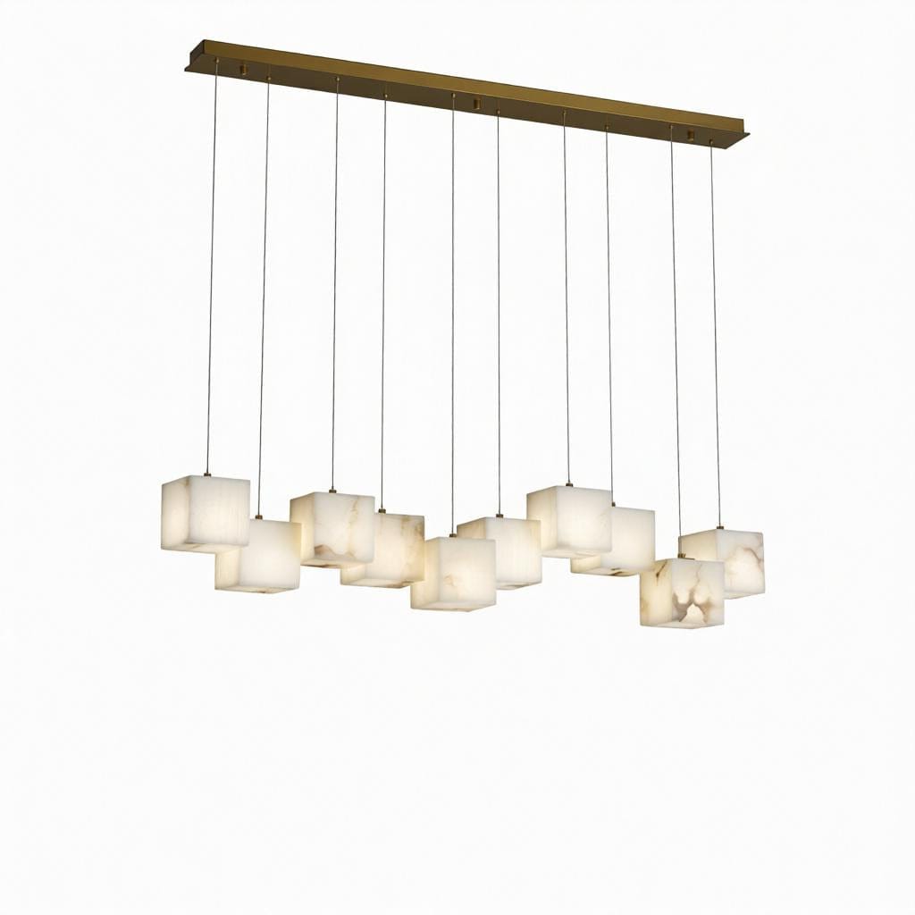 Orlason | Alabaster Chandelier - Detail View #7 | HomeCartel