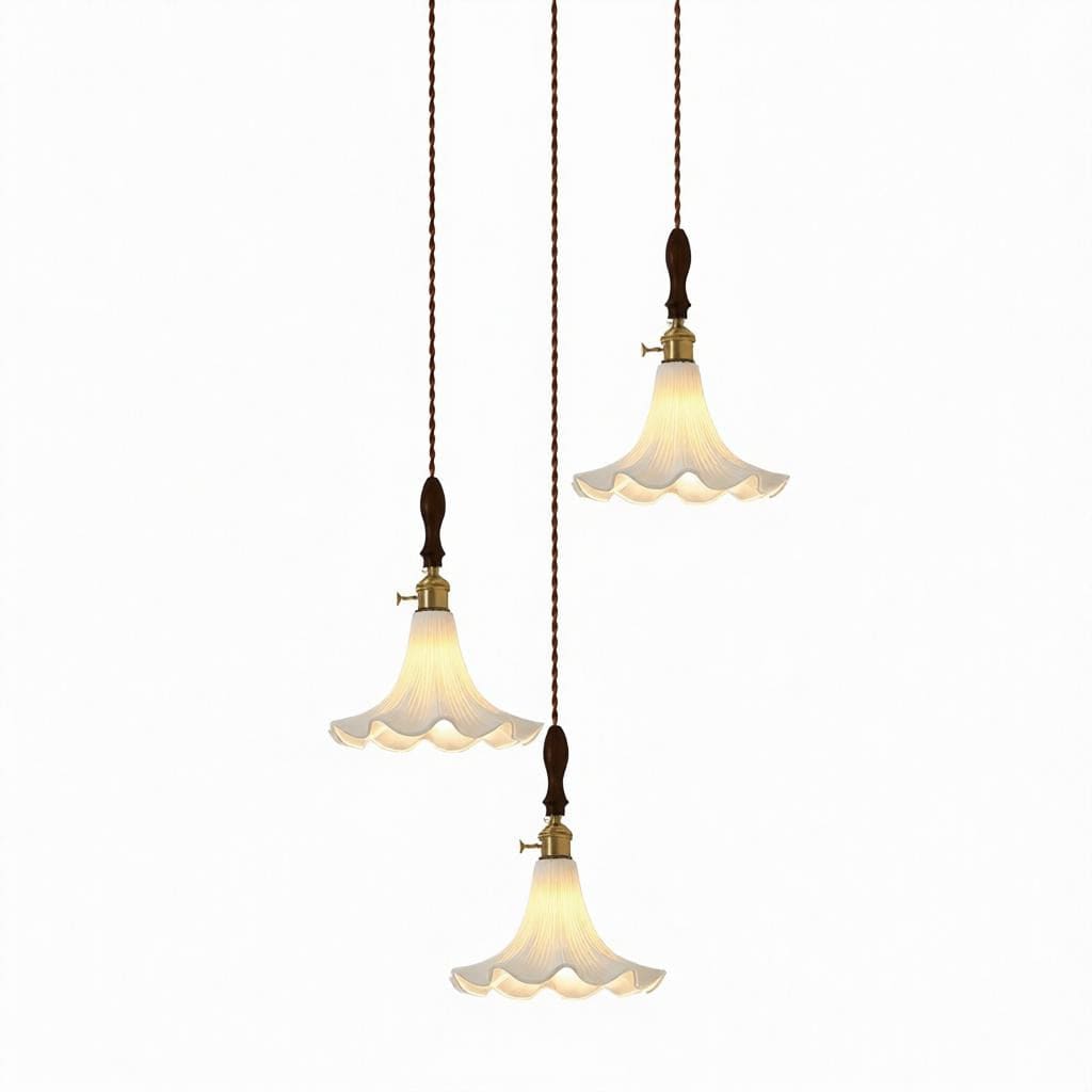 Havenfield | Wood Cluster Chandelier