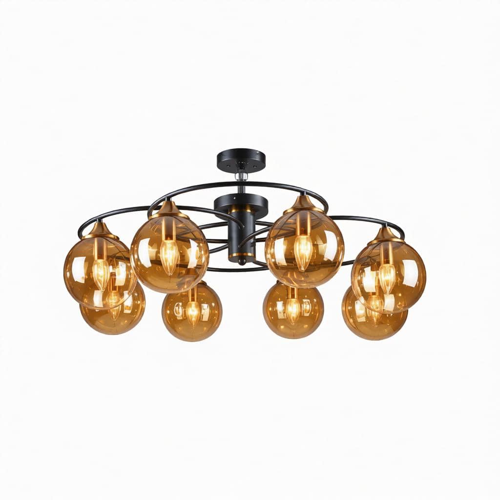 Ferren | Semi Flush Mounted Light - Detail View #10 | HomeCartel