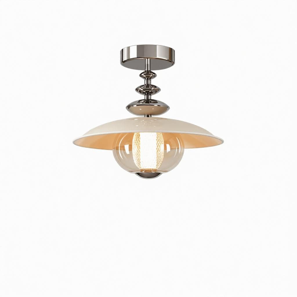 Fyrelune A I Semi Flush Mounted Light - Detail View #8 | HomeCartel