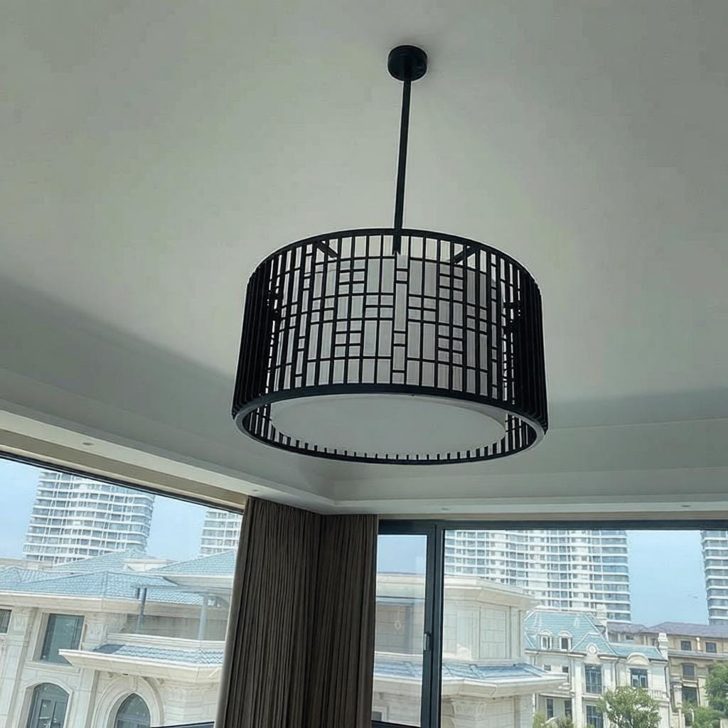 Bruett | Drum Chandelier - Detail View #3 | HomeCartel