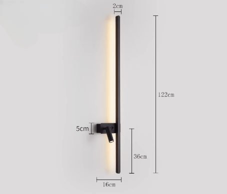 Draquess | Linear Wall Light - Detail View #7 | HomeCartel