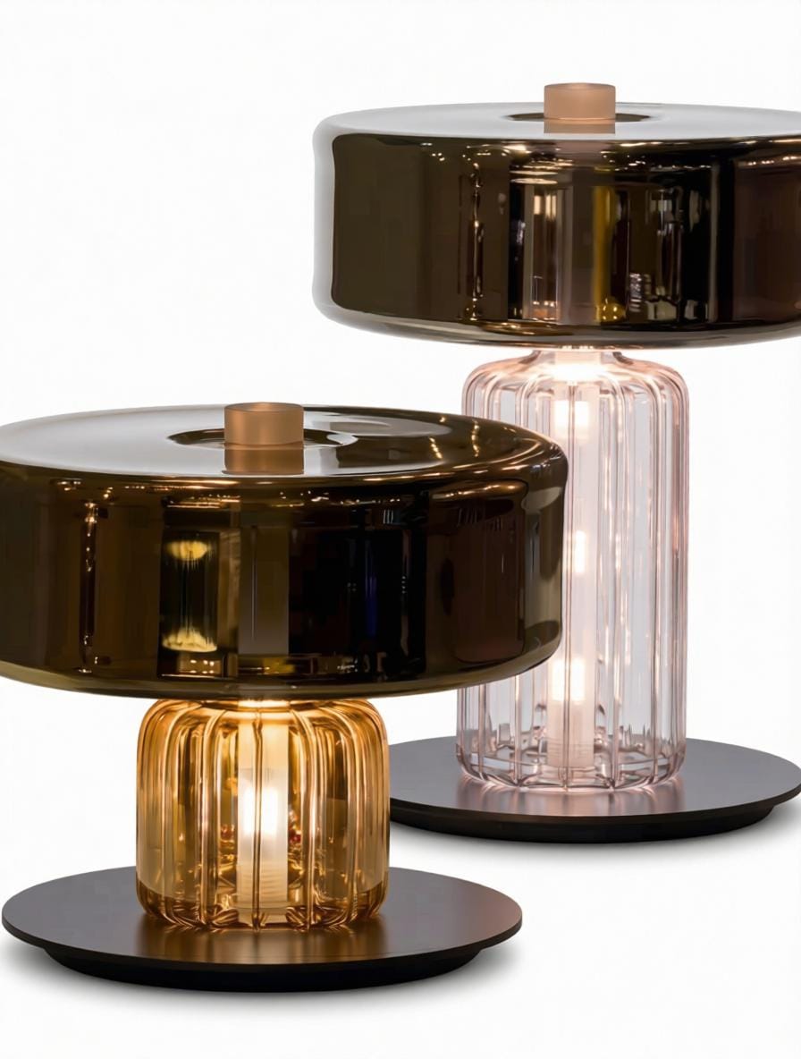 Qoravelle | Crystal Table Lamp - Detail View #5 | HomeCartel