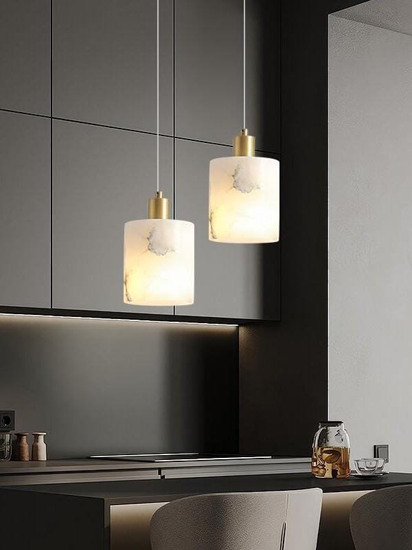Ilyndil | Alabaster Pendant Light - Detail View #4 | HomeCartel
