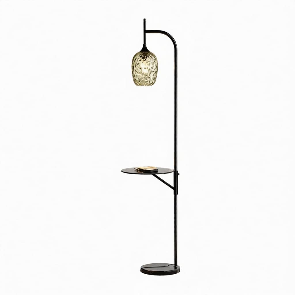 Riselune | Integrated Shelf Floor Lamp - Detail View #8 | HomeCartel