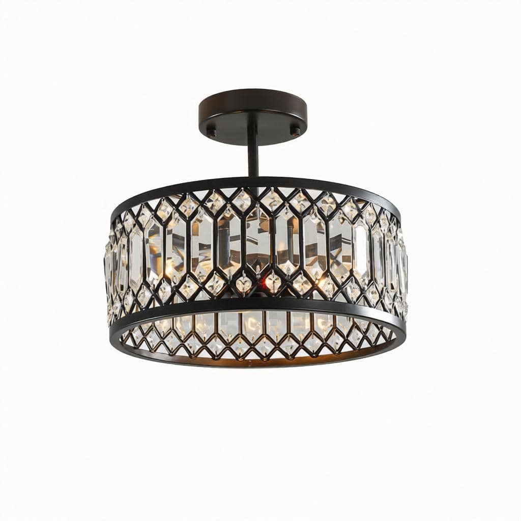 Ivrinor B | Semi Flush Mounted Light