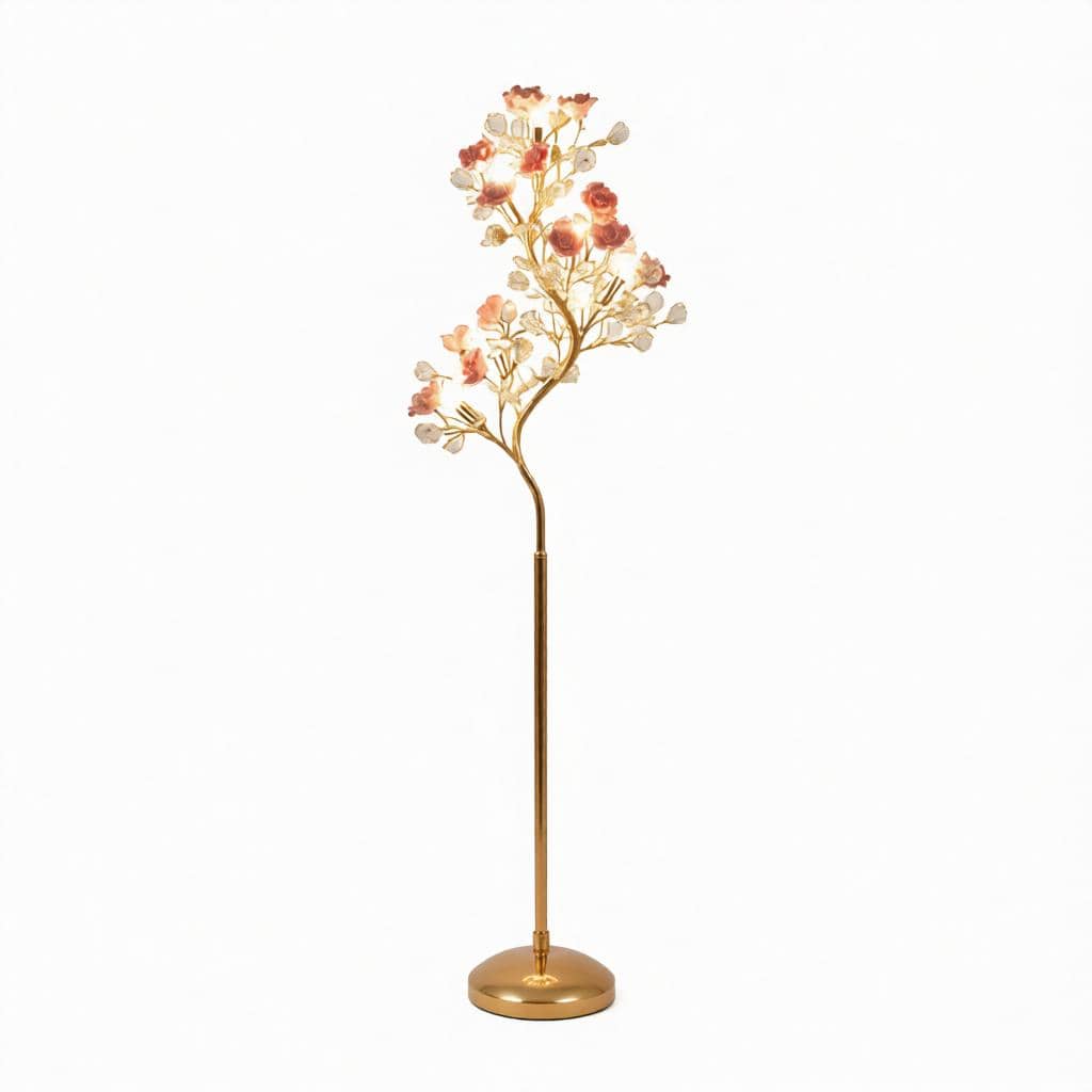 Telindra I Crystal Floor Lamp - Detail View #3 | HomeCartel