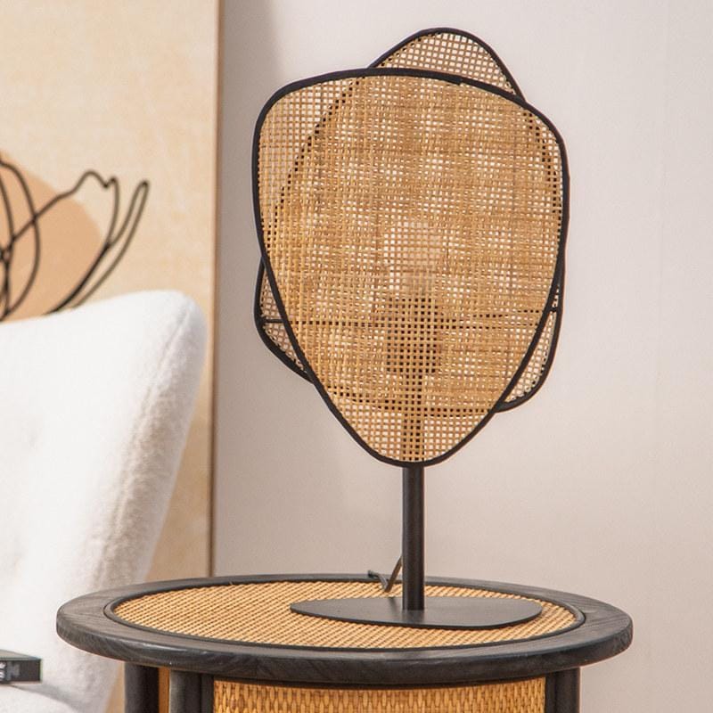 Esliora Deux | Rattan Table Lamp - Detail View #3 | HomeCartel