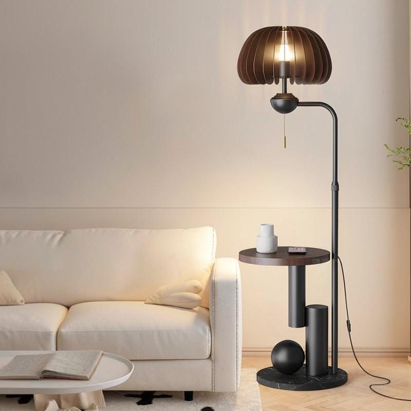 Raeloria | Integrated Shelf Floor Lamp - Detail View #2 | HomeCartel