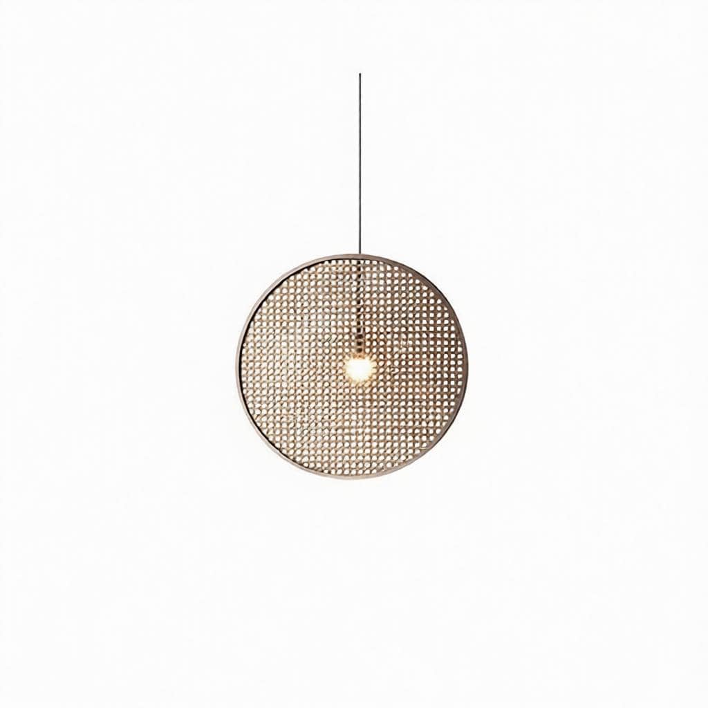 Glendrion | Rattan Pendant Light - Detail View #2 | HomeCartel