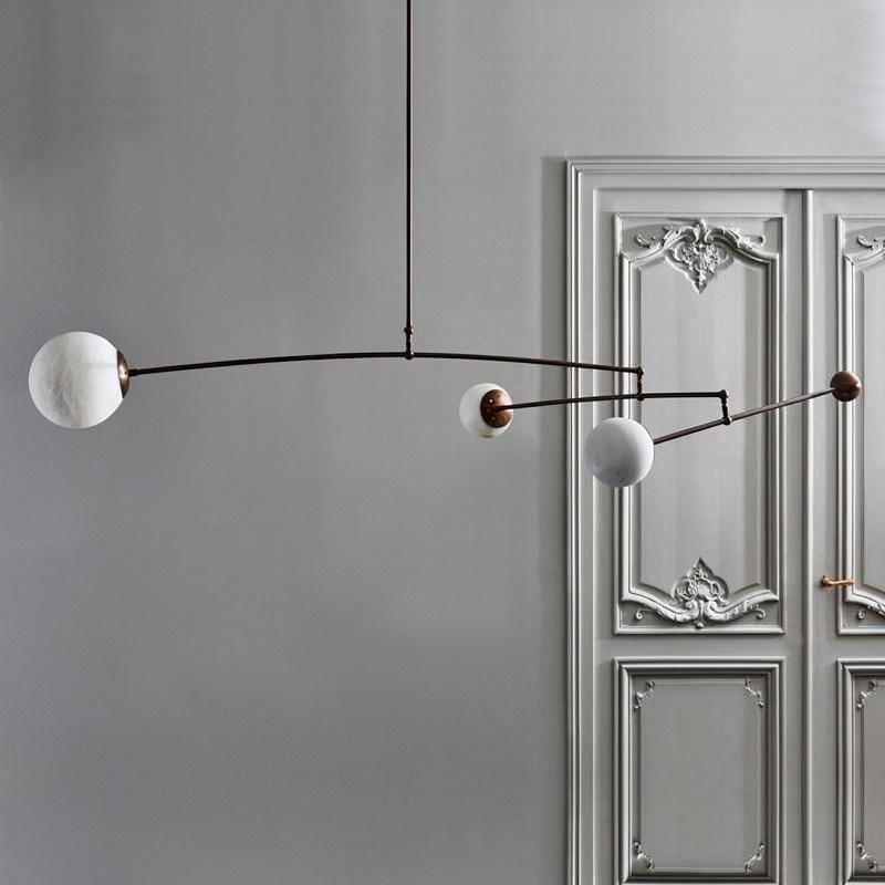 Ralmiroril | Alabaster Chandelier - Detail View #2 | HomeCartel