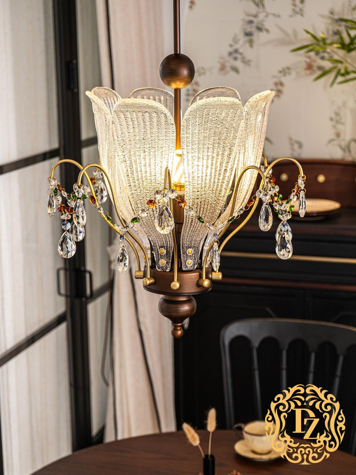 Daurien | Semi Flush Mounted Light - Detail View #2 | HomeCartel