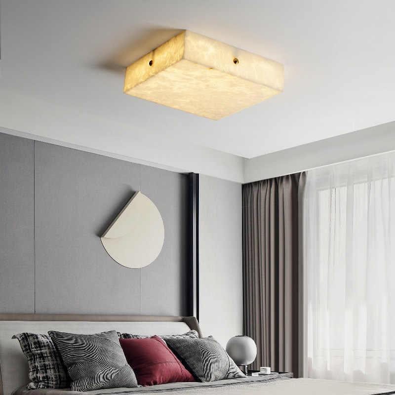 Elnelira | Alabaster Ceiling Mounted Light - Detail View #3 | HomeCartel