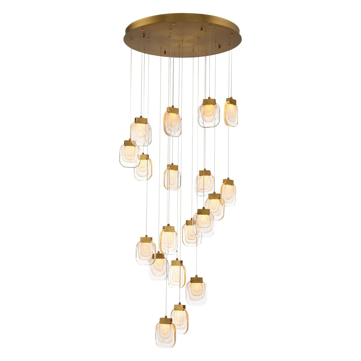 Deimos | Modern Cluster Chandelier - Detail View #2 | HomeCartel