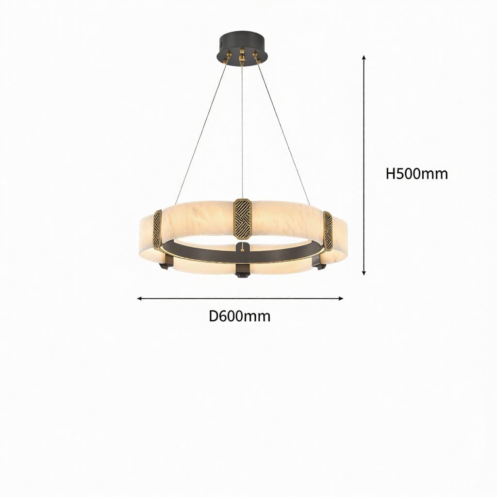 Quelthilessa A | Alabaster Chandelier