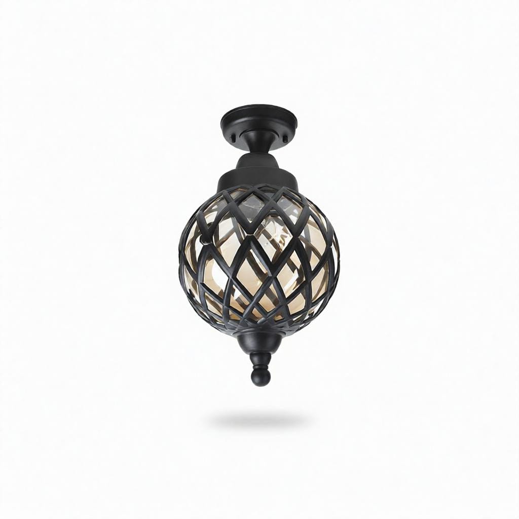 Kaenlyra Deux | Outdoor Semi Flush Mounted Light - Home Cartel ®