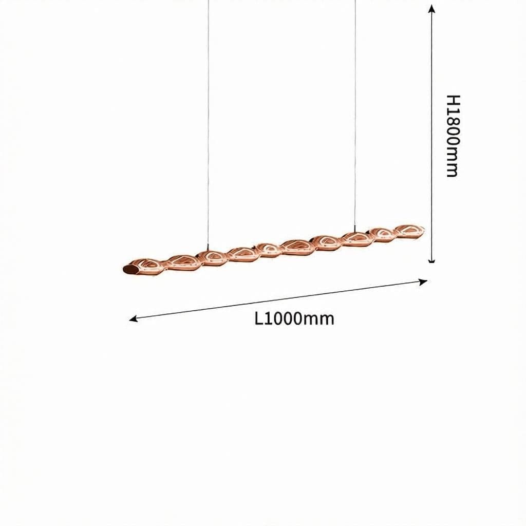 Bradach | Linear Chandelier - Detail View #3 | HomeCartel