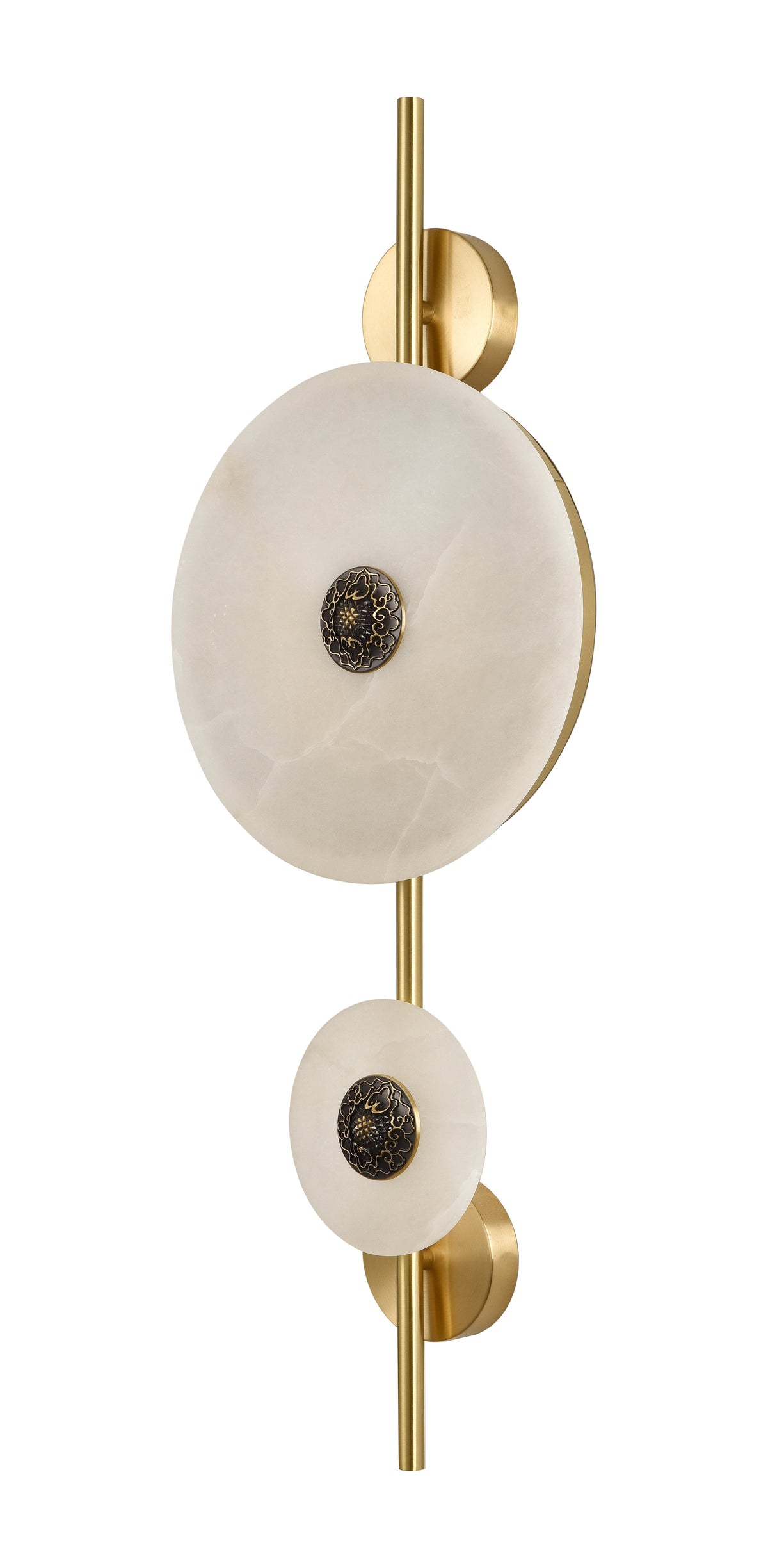 Nyra Deux | Alabaster Wall Light - Detail View #2 | HomeCartel