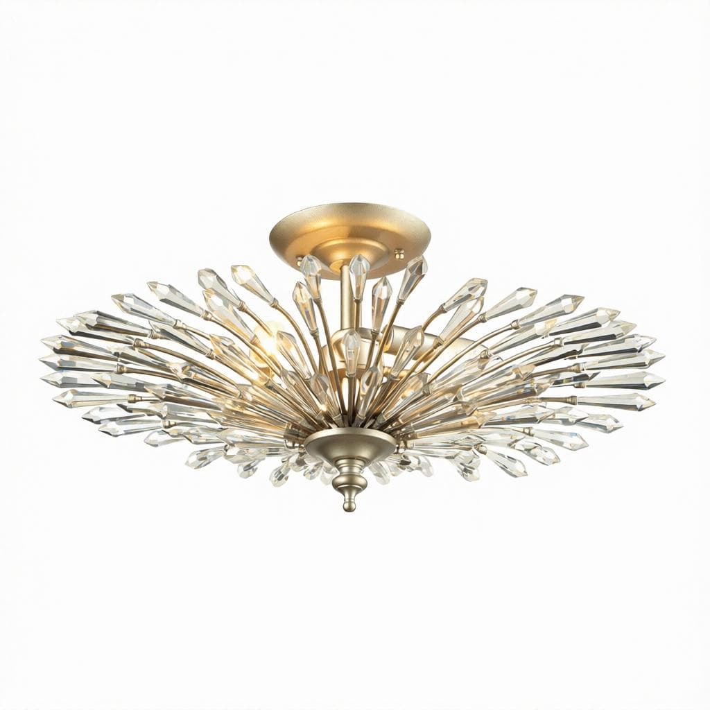 Fenrira | Semi Flush Mounted Light - Detail View #5 | HomeCartel