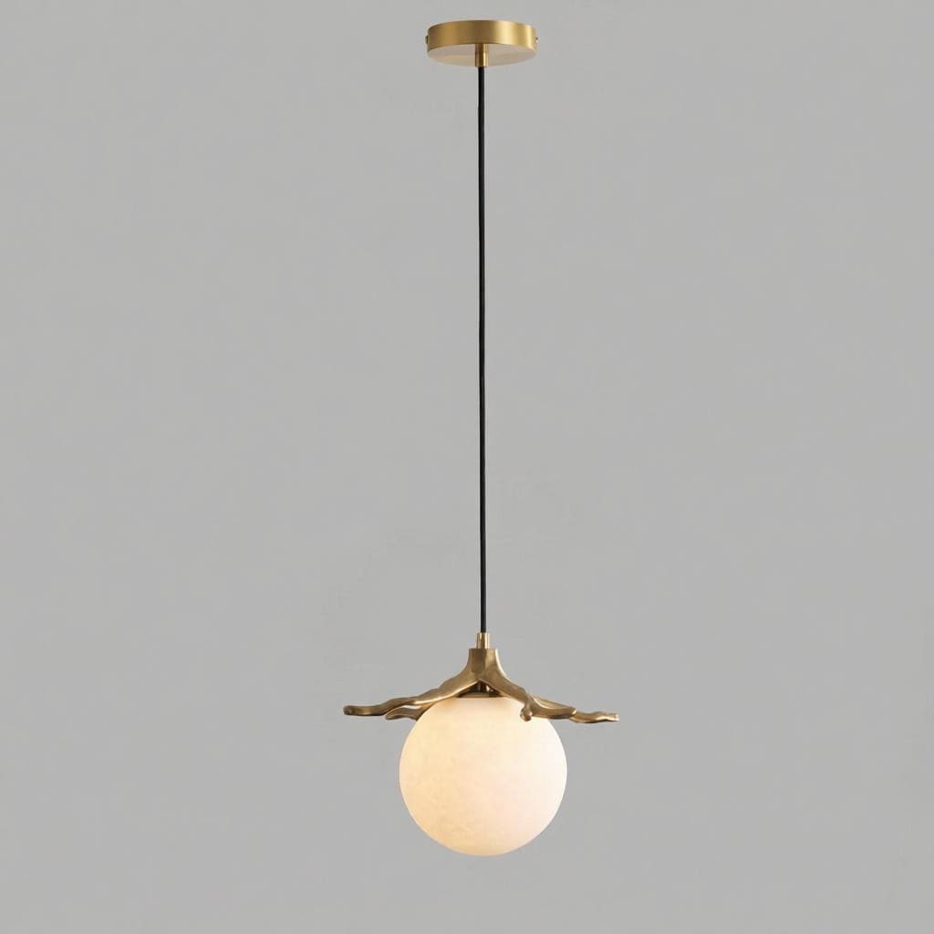 Tormirirae | Alabaster Pendant Light - Detail View #3 | HomeCartel