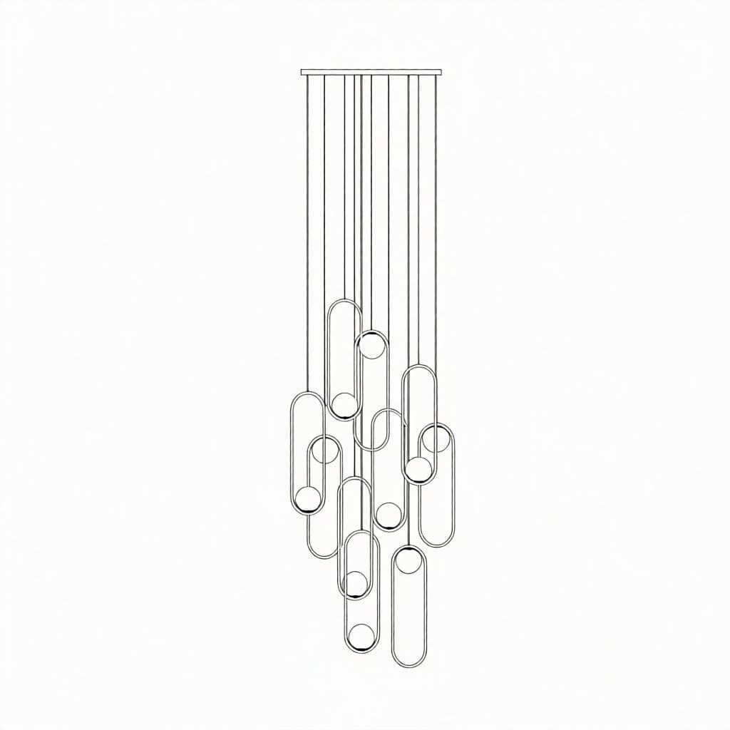 Gliese B | Cluster Chandelier - Detail View #6 | HomeCartel