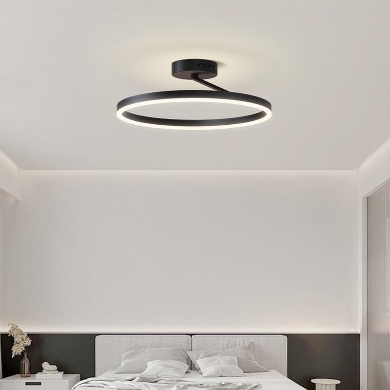 Aerisca | Semi Flush Mounted Light - Detail View #3 | HomeCartel