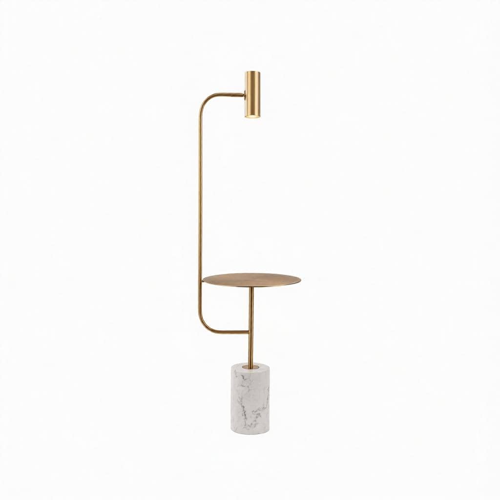 Elaneth C | Integrated Shelf Floor Lamp - Modern Floor Lamp | HomeCartel Philippines