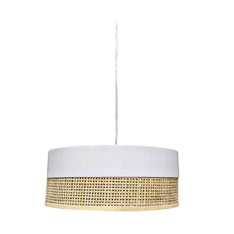 Gili | Boho Metal and Rattan Soliya Pendant Lamp - Home Cartel ®