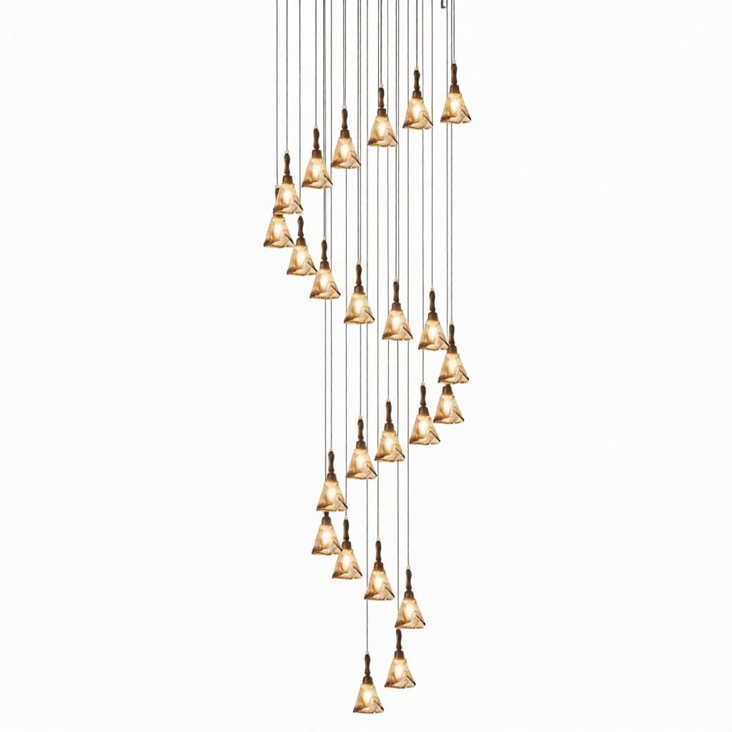 Sylvoria | Wood Cluster Chandelier - Detail View #4 | HomeCartel