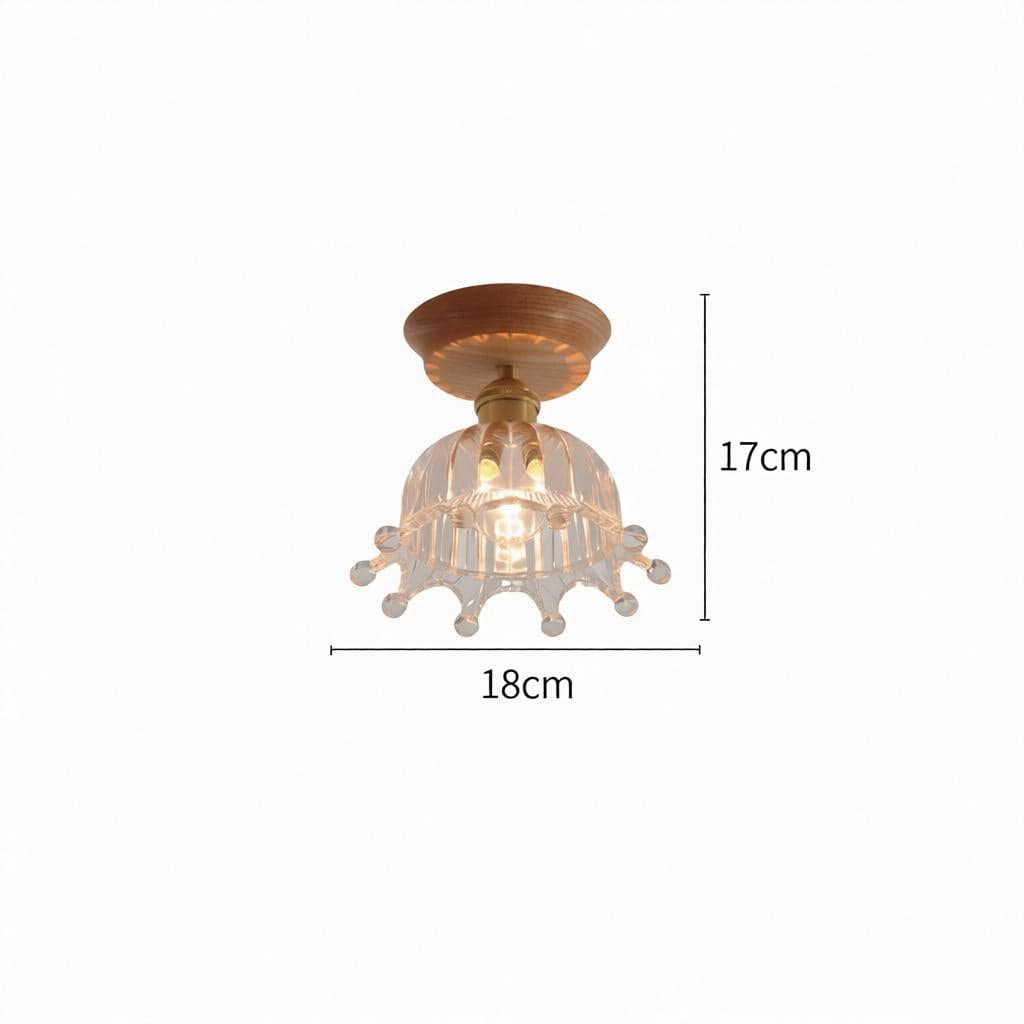 Lysandora | Semi Flush Mounted Light - Detail View #2 | HomeCartel