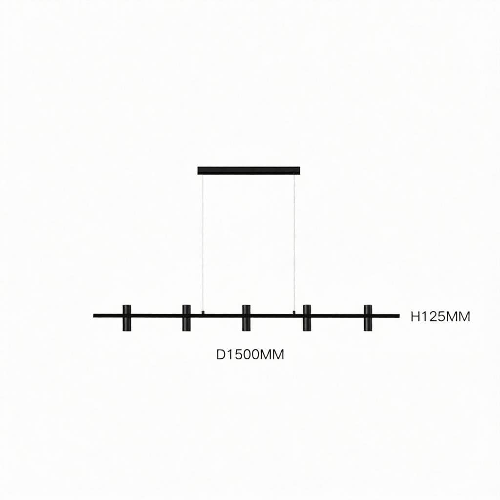 Aholt | Linear Chandelier - Detail View #4 | HomeCartel