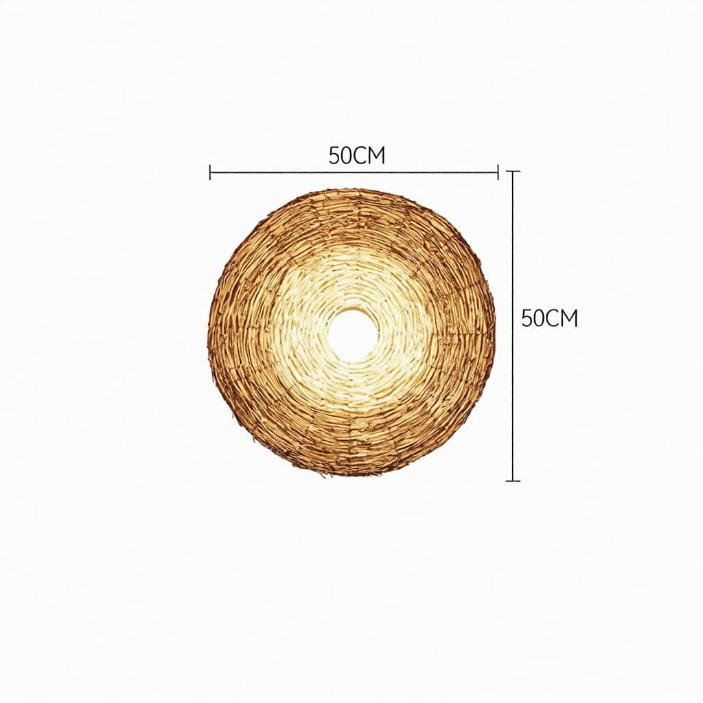 Matrone | Rattan Wall Light - Detail View #6 | HomeCartel