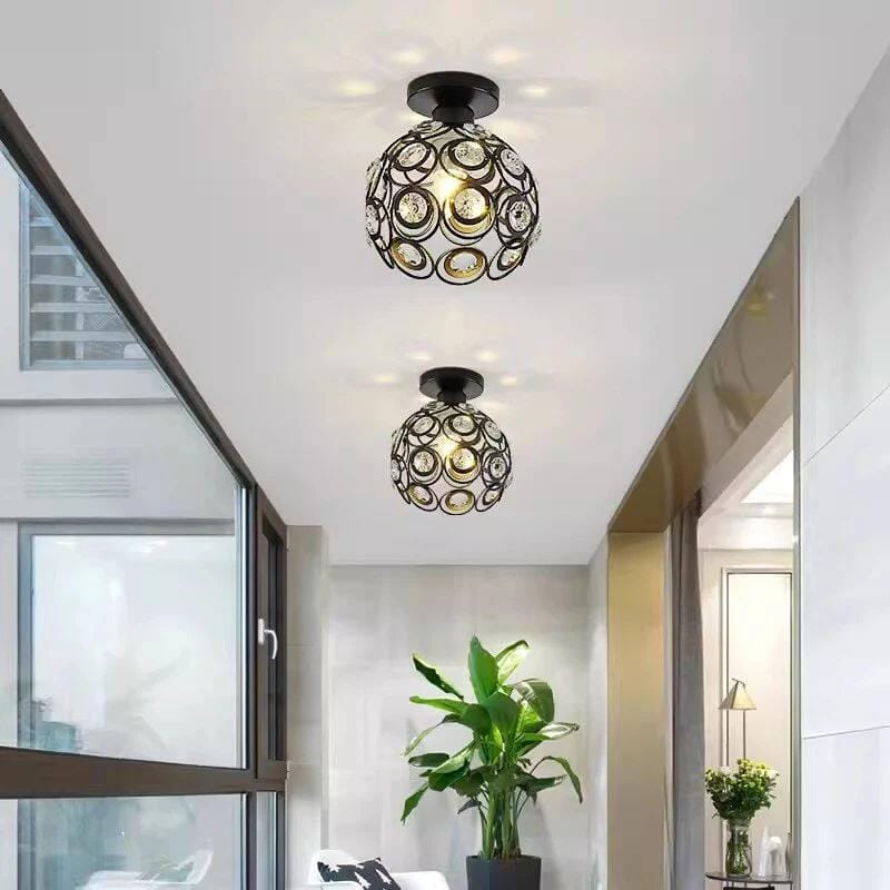 Breswick Une | Semi Flush Mounted Light - Detail View #4 | HomeCartel