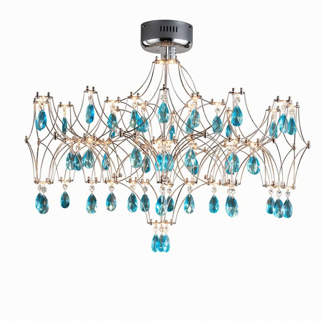 Vaerwen | Semi Flush Mounted Light - Detail View #7 | HomeCartel