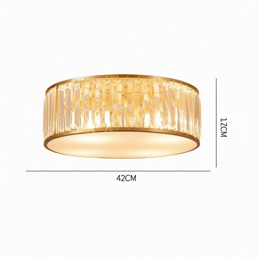 Elyndael | Semi Flush Mounted Light - Detail View #8 | HomeCartel