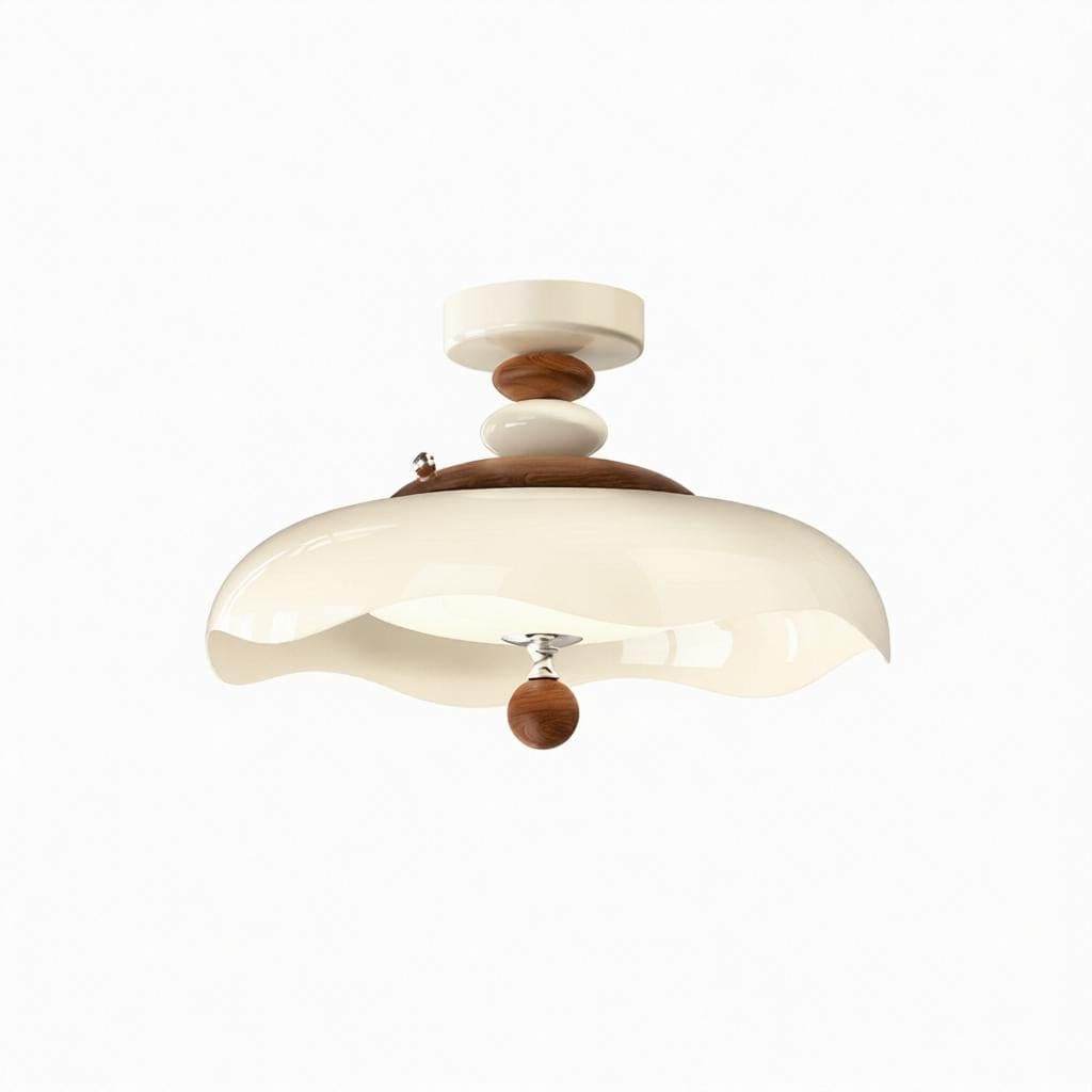 Quorric Une | Semi Flush Mounted Light - Detail View #3 | HomeCartel