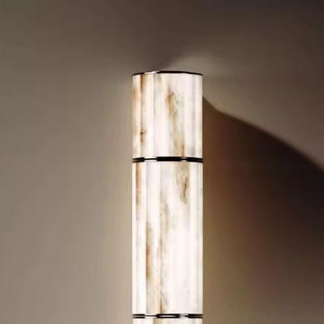 Salren Une | Alabaster Wall Light - Detail View #2 | HomeCartel
