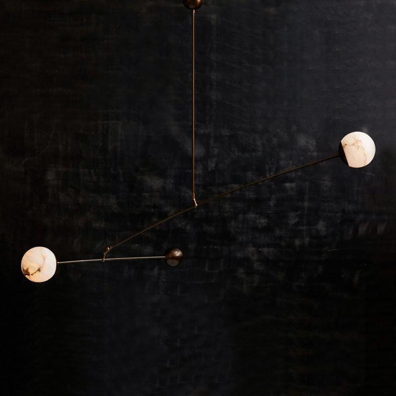 Ralmiroril | Alabaster Chandelier - Detail View #3 | HomeCartel