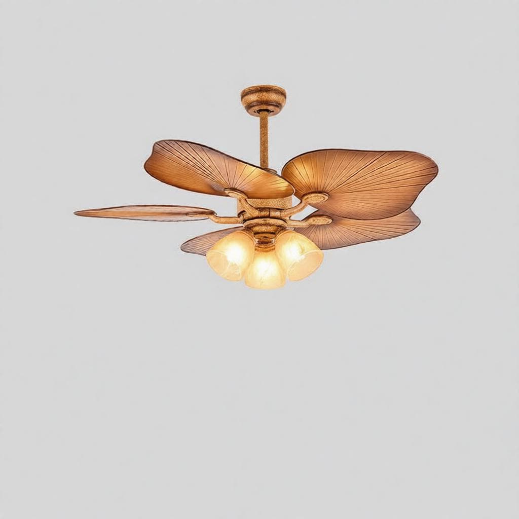 Horen Une | Outdoor Lighted Ceiling Fan - Home Cartel ®