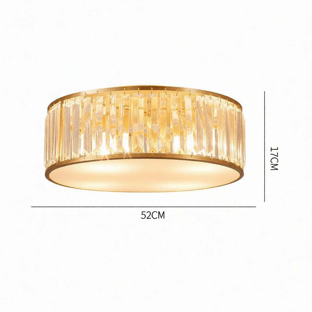 Elyndael | Semi Flush Mounted Light - Detail View #10 | HomeCartel