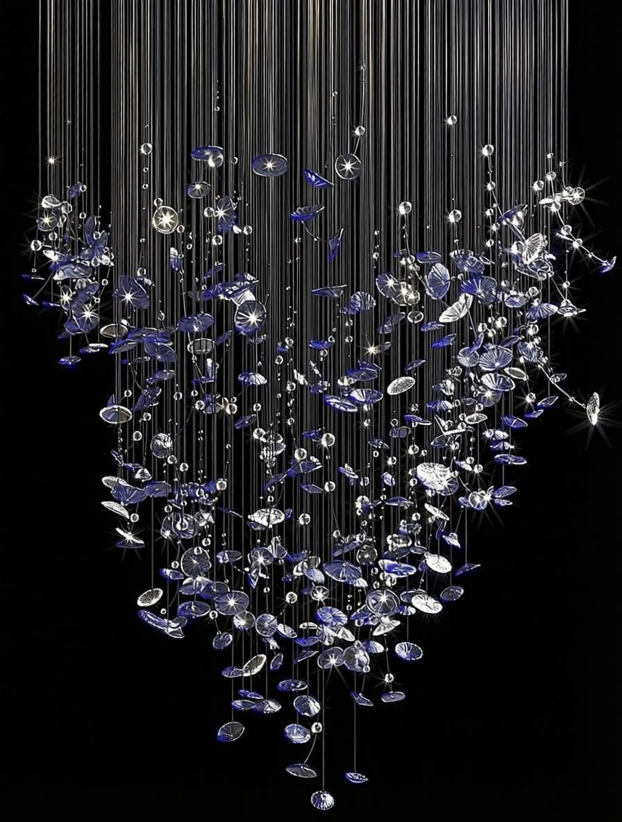 Ryvaelan I Cluster Chandelier - Detail View #3 | HomeCartel