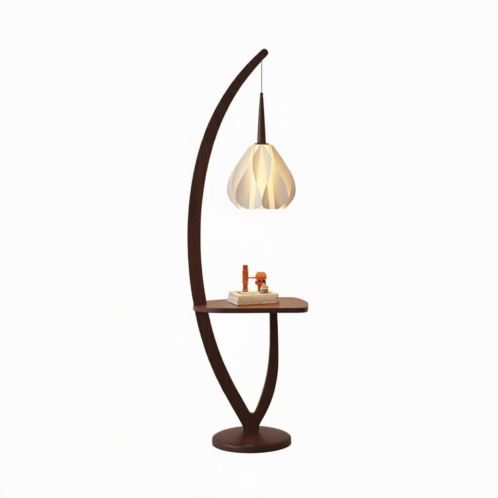 Ulmirae | Integrated Shelf Floor Lamp - Detail View #6 | HomeCartel