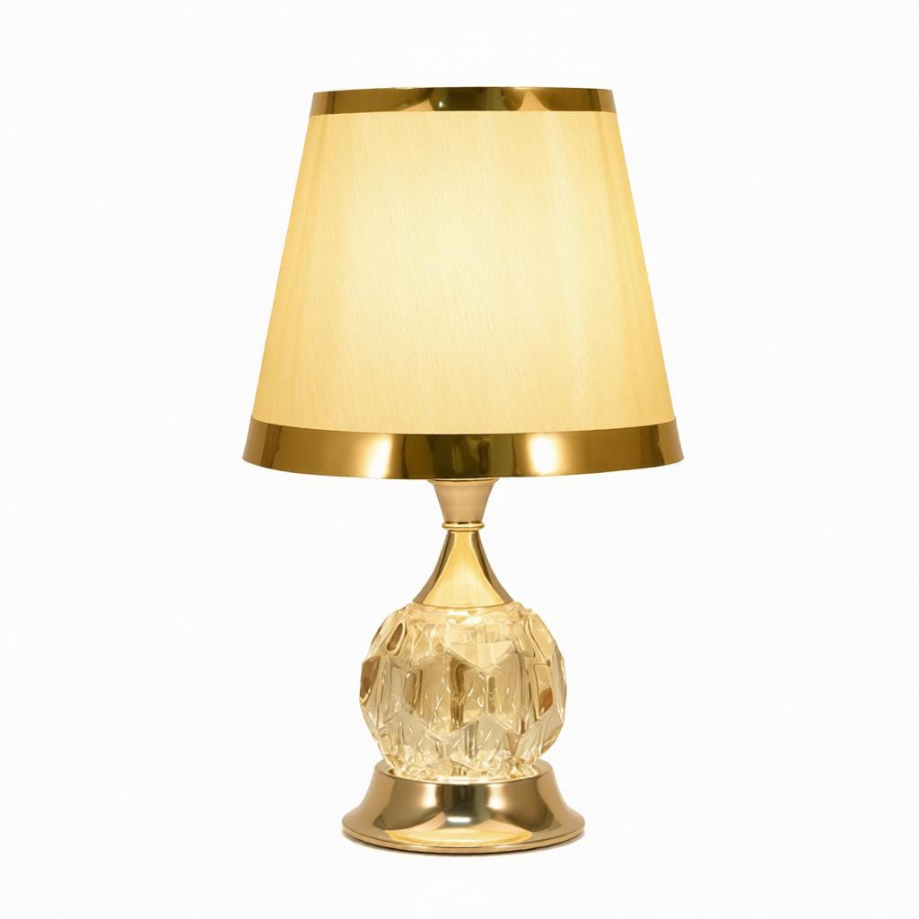 Faynelora | Crystal Table Lamp - Detail View #7 | HomeCartel