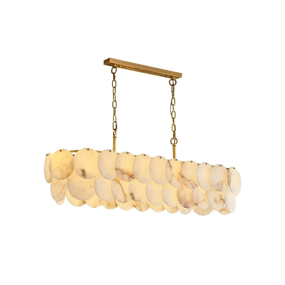 Braxira B | Alabaster Linear Chandelier - Modern Chandelier | HomeCartel Philippines