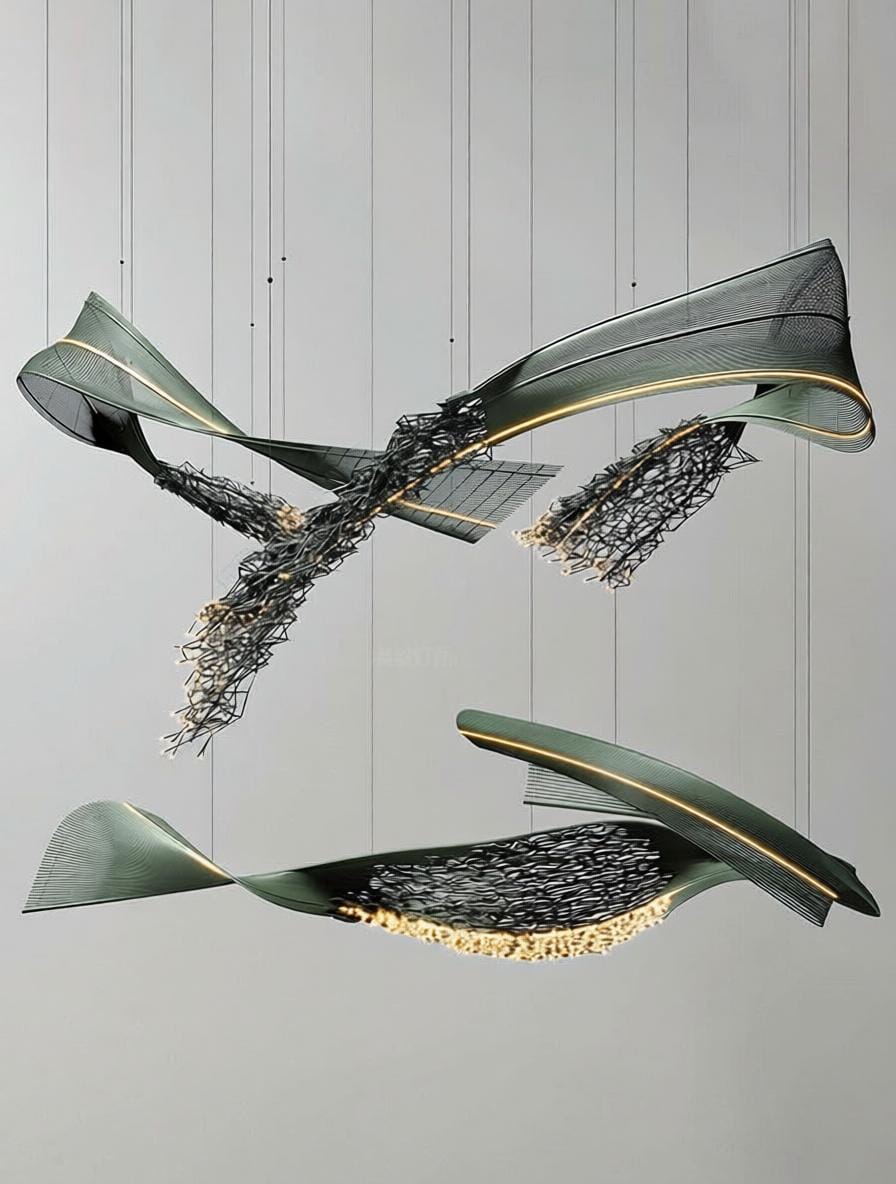 Drevineth I Cluster Chandelier - Detail View #4 | HomeCartel