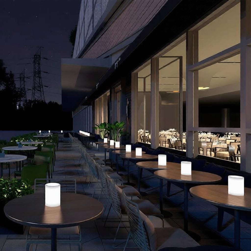 Zentharya | Outdoor Table Lamp - Detail View #3 | HomeCartel